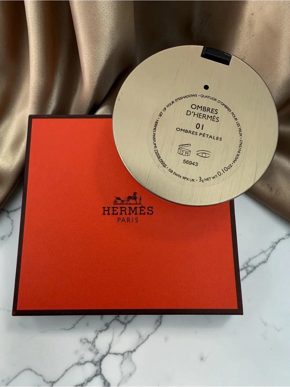 Hermes Ombres D'Hermès 01 Eyeshadow Palette
